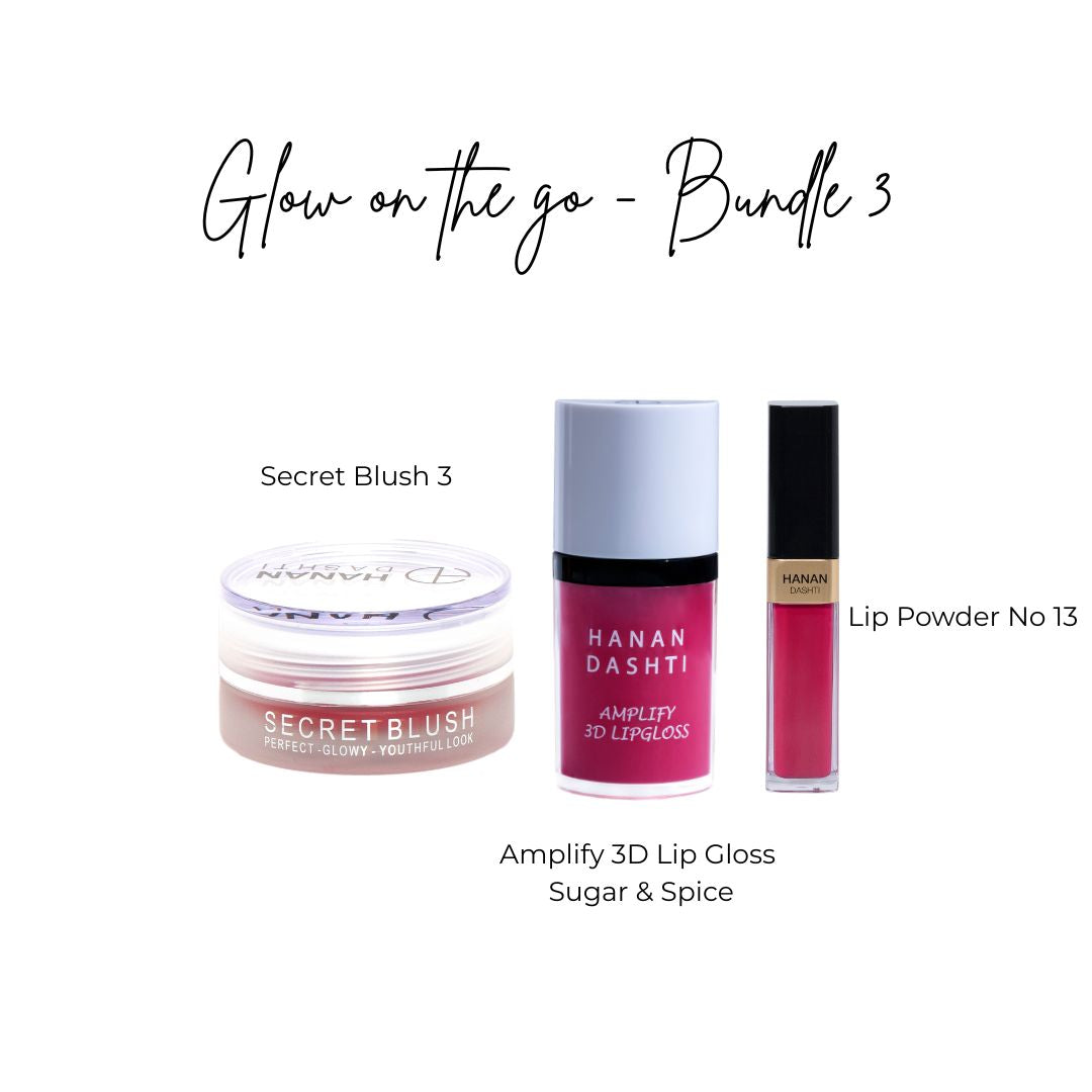 Glow on the go - Bundle 3 - Hanan Dashti