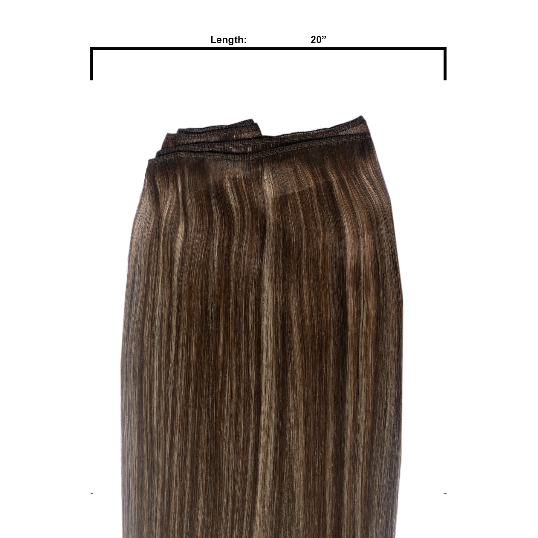 Natural Hair No. P4-613-20 Inches - Hanan Dashti